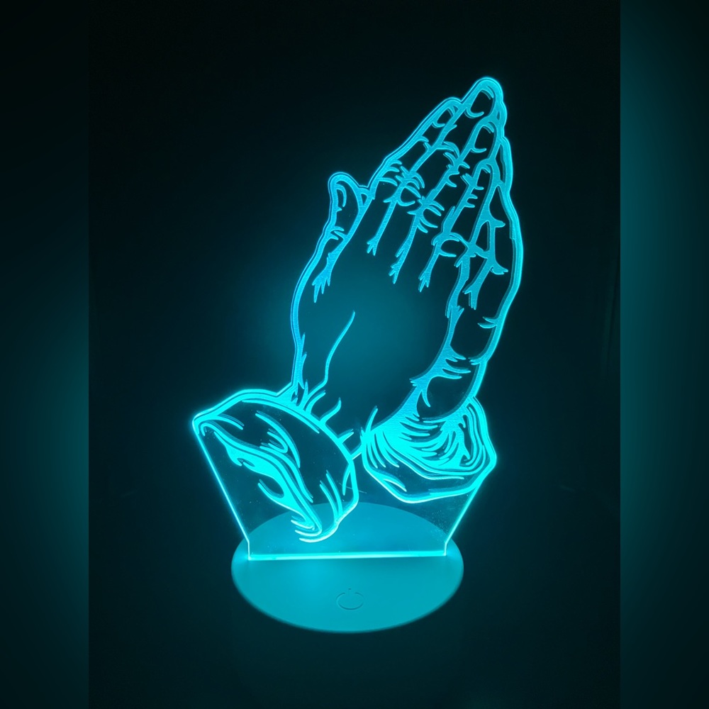 LED Sign praying hands - Picture 6 of 8